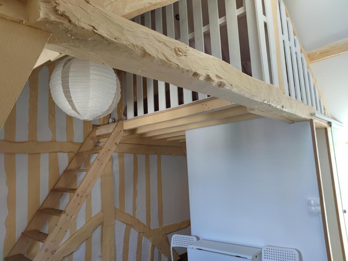 Apartamento Le Saint Leonard...Il Est Orange Honfleur Exterior foto
