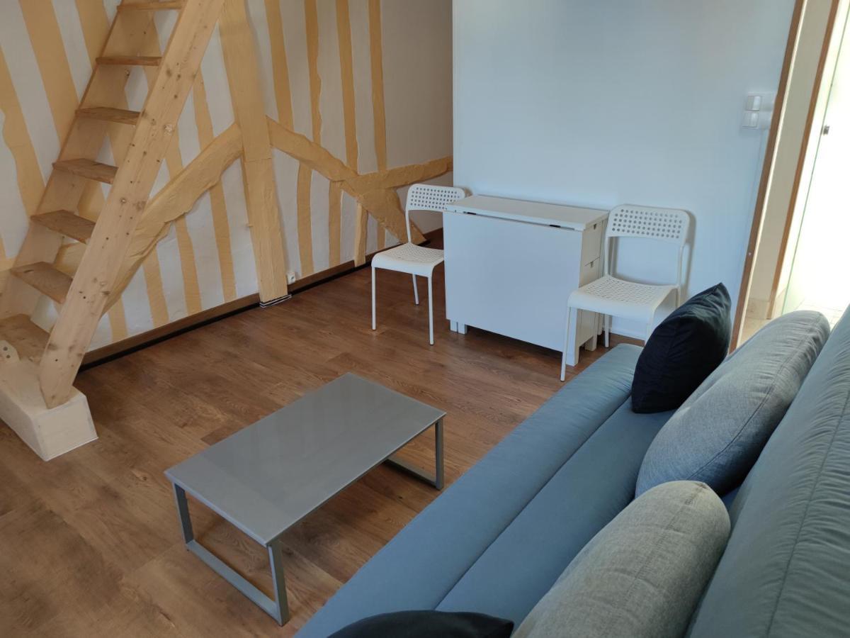 Apartamento Le Saint Leonard...Il Est Orange Honfleur Exterior foto