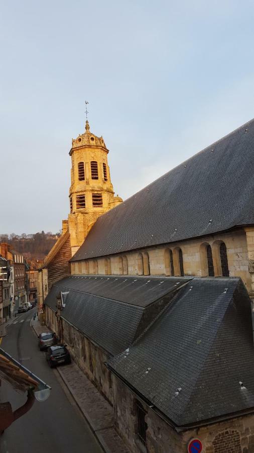 Apartamento Le Saint Leonard...Il Est Orange Honfleur Exterior foto